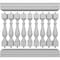 Ekena Millwork Traditional Balustrade Railing Kit Style N (5 7/8" On-Center Spacing to Pass 4" Sphere Code) BALK41X048TRN - alternate 5